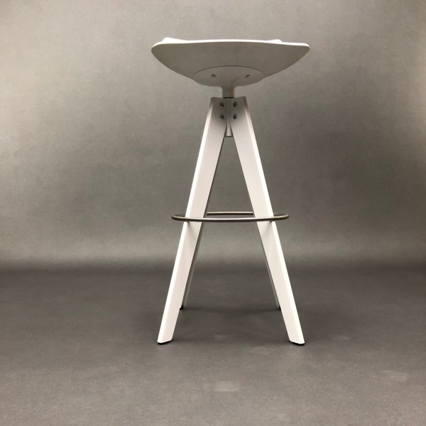 linea due Tabouret Flow Stool acier Jean Marie-Massaud MDF Italia