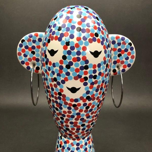 Linea Due Vase Viso Alessi Mendini Série Limitée Fondation Cartier