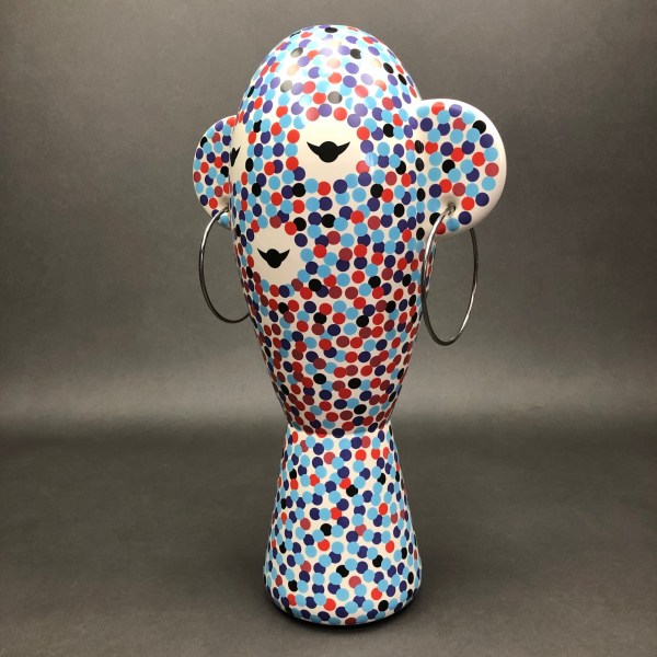 Linea Due Vase Viso Alessi Mendini Série Limitée Fondation Cartier