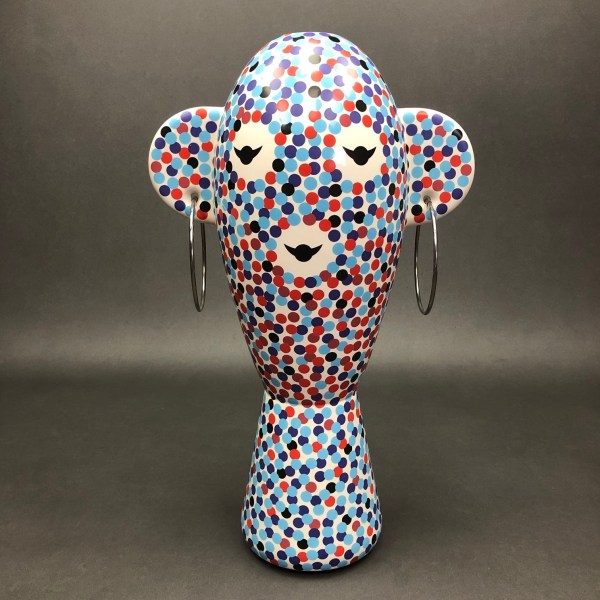 linea due Vase Viso Alessi Mendini Série Limitée Fondation Cartier