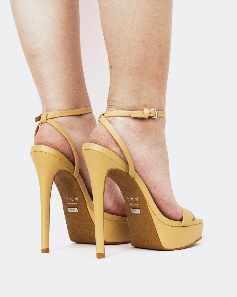 L'intervalle Anguila Chameau Leather/Cuir Chameau Chameau