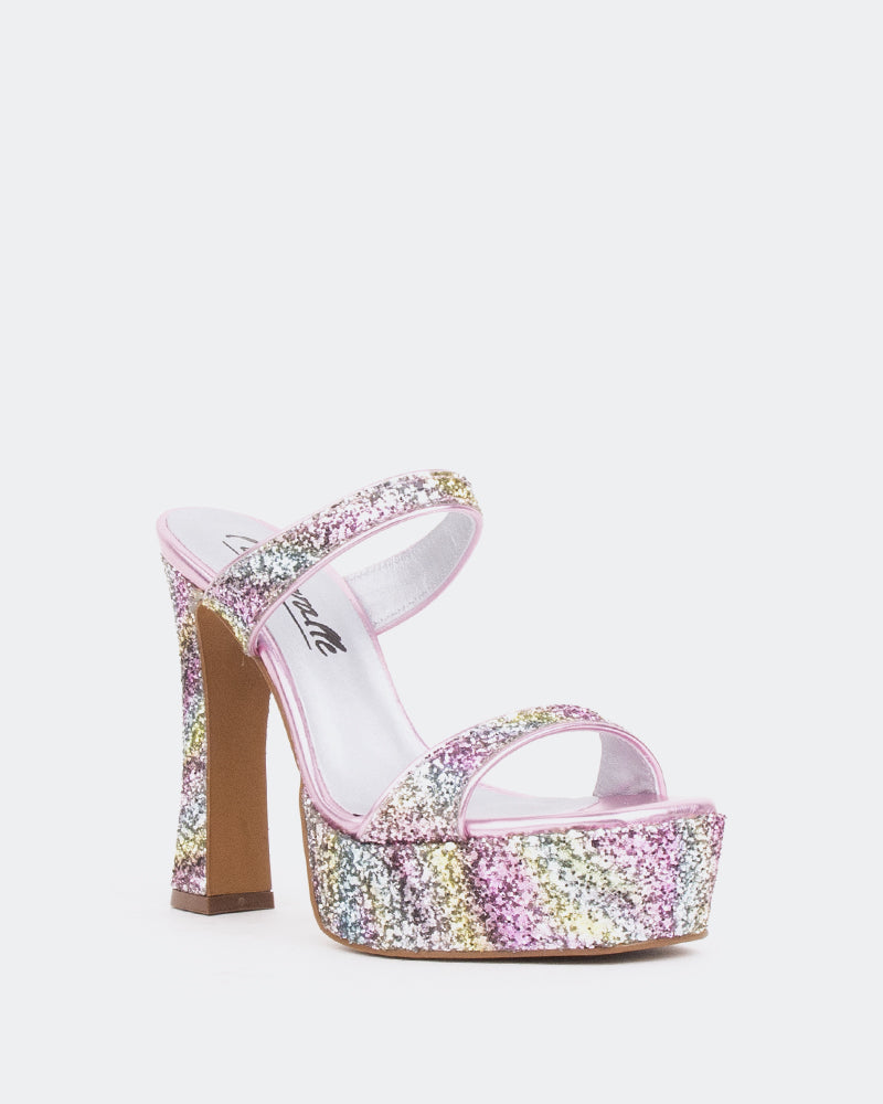 L'intervalle Chiuri Multi-couleurs Glitter/Briller Multi-couleurs Multicolore