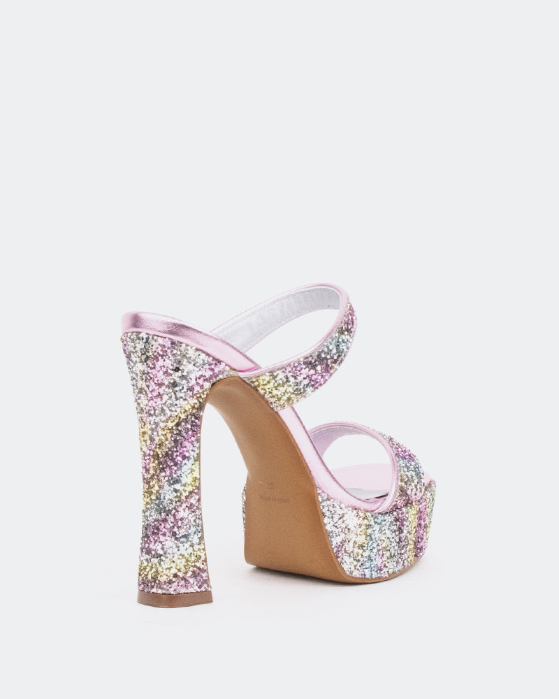 L'intervalle Chiuri Multi-couleurs Glitter/Briller Multi-couleurs Multicolore