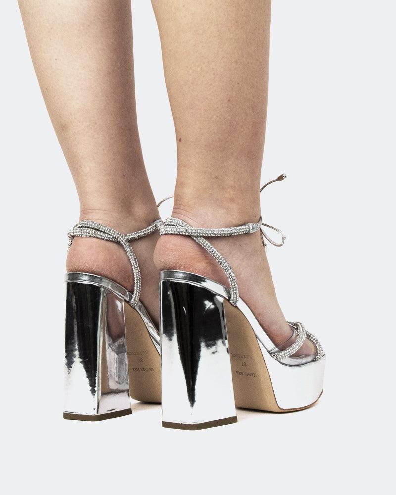 L'intervalle Crave Argent Miroir/Miroir Argenté Argent