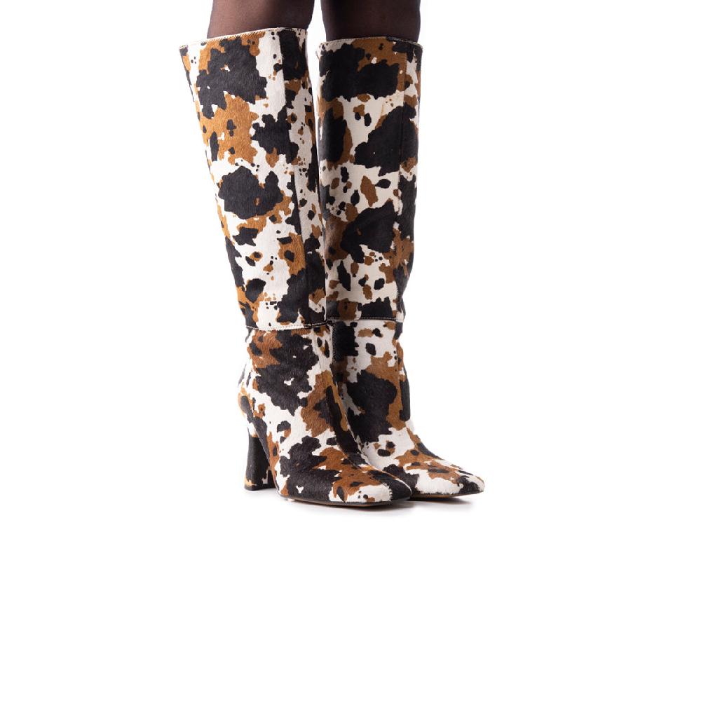 L'intervalle Elstra Multi-couleurs Poils De Poney Imprimé Animal