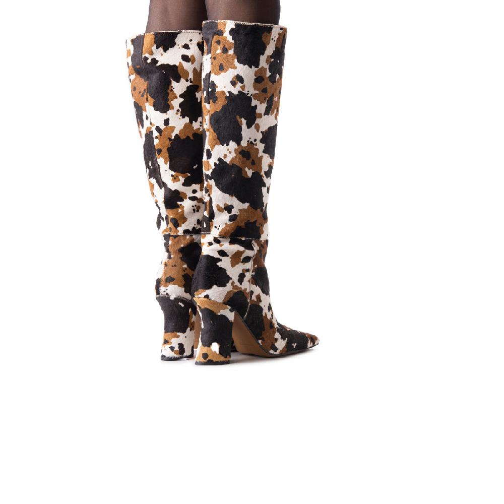 L'intervalle Elstra Multi-couleurs Poils De Poney Imprimé Animal