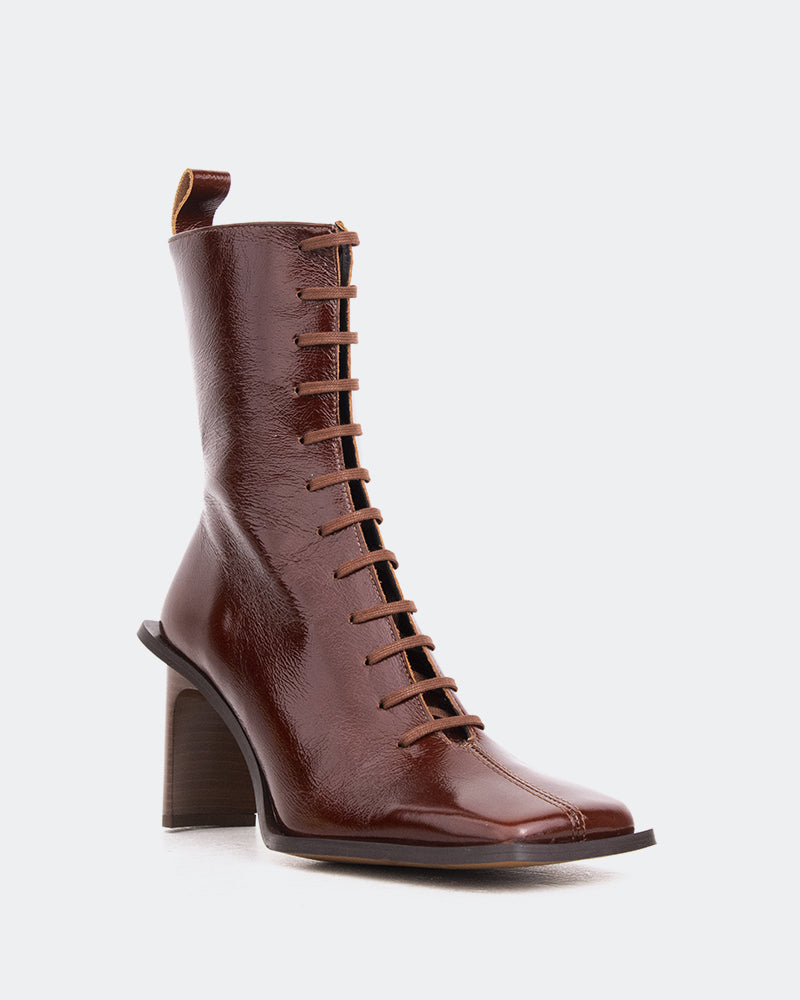 L'intervalle Adaline Cuir Châtaigne Brun