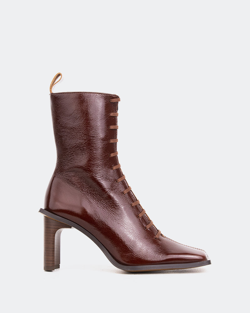 l'intervalle Adaline Cuir Châtaigne Brun