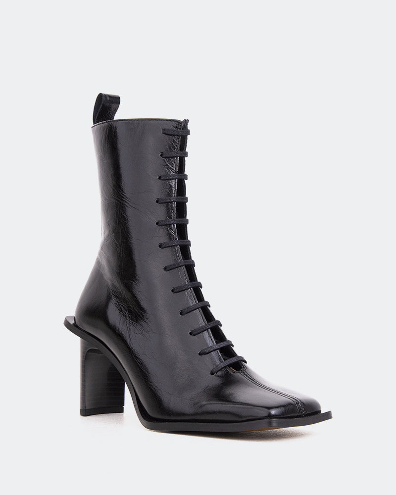 L'intervalle Adaline Noir Cuir Noir