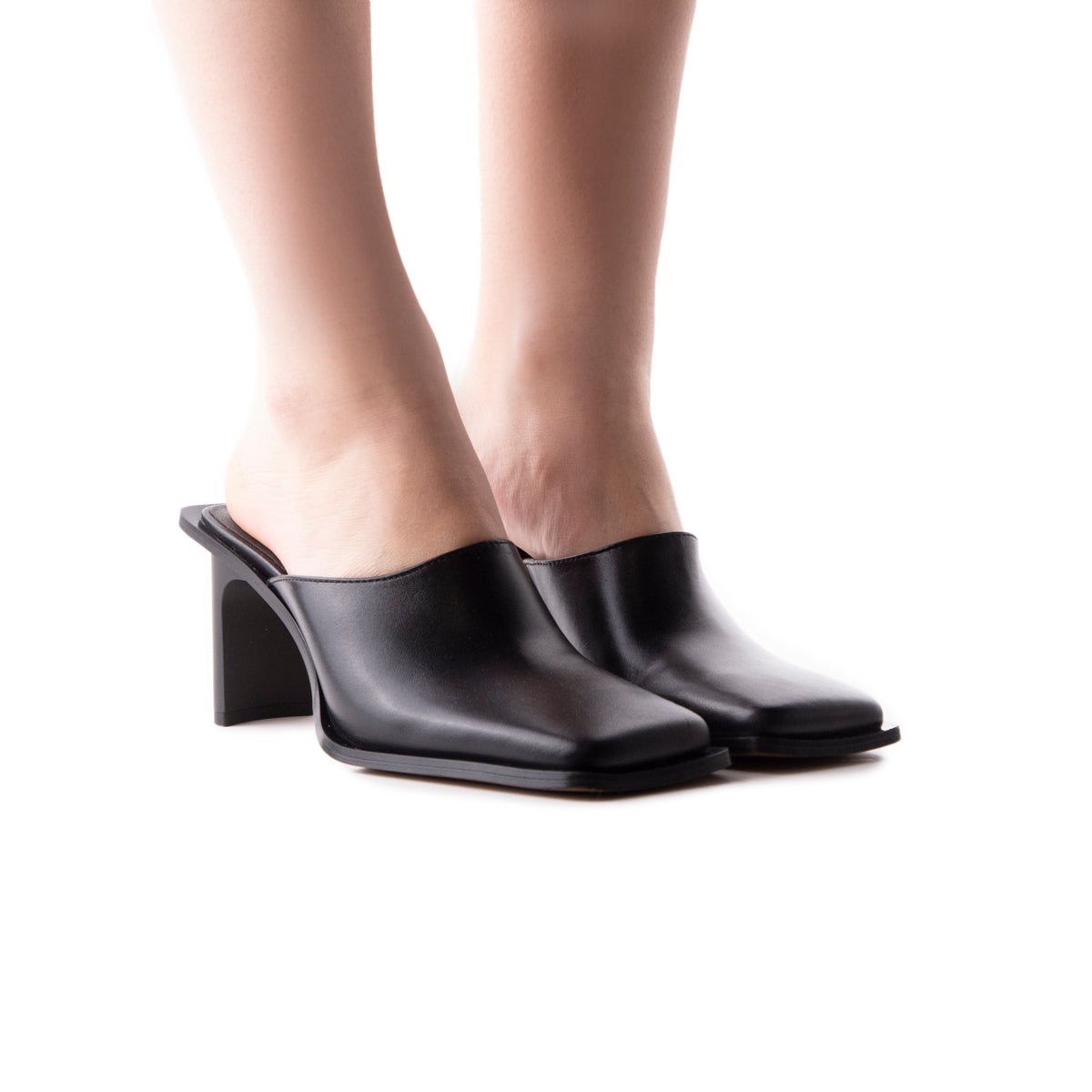 L'intervalle Aglaia Noir Cuir Noir