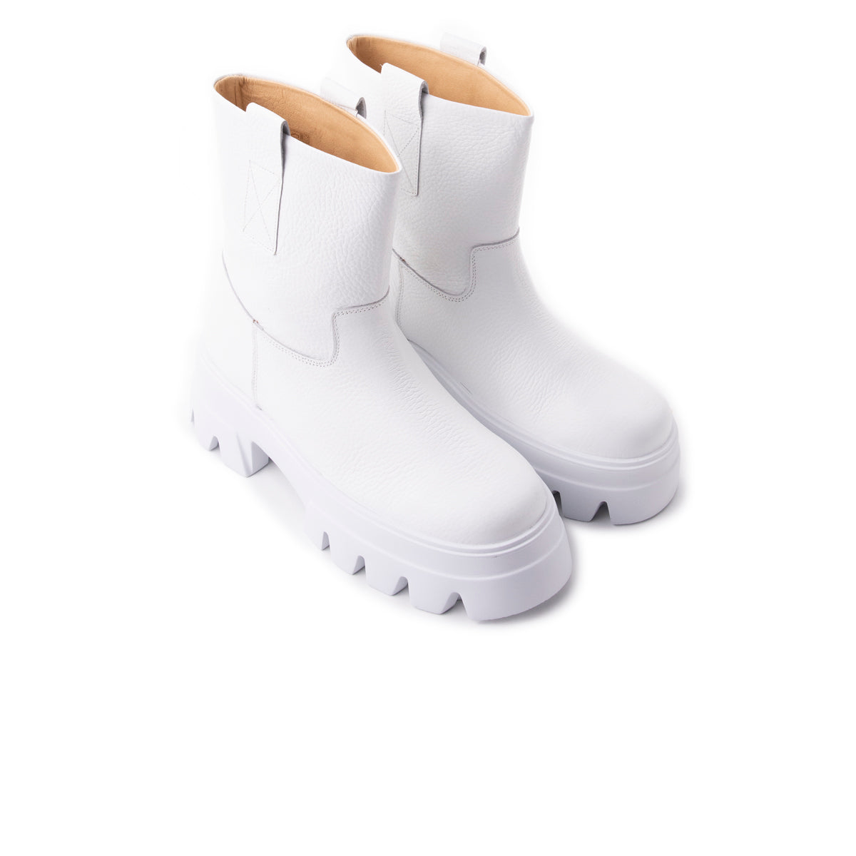 L'intervalle Alaska Blanc Cuir Blanc
