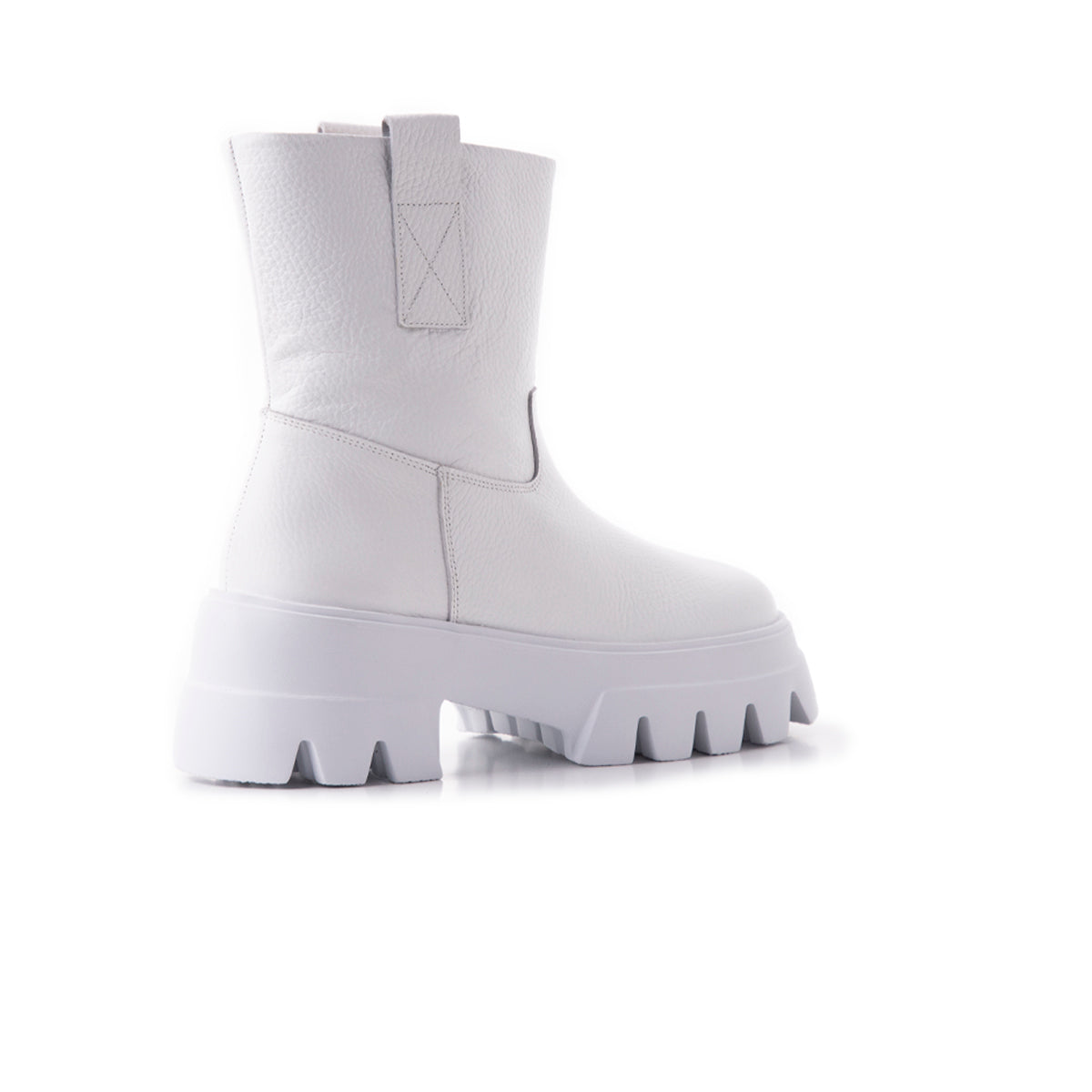 L'intervalle Alaska Blanc Cuir Blanc