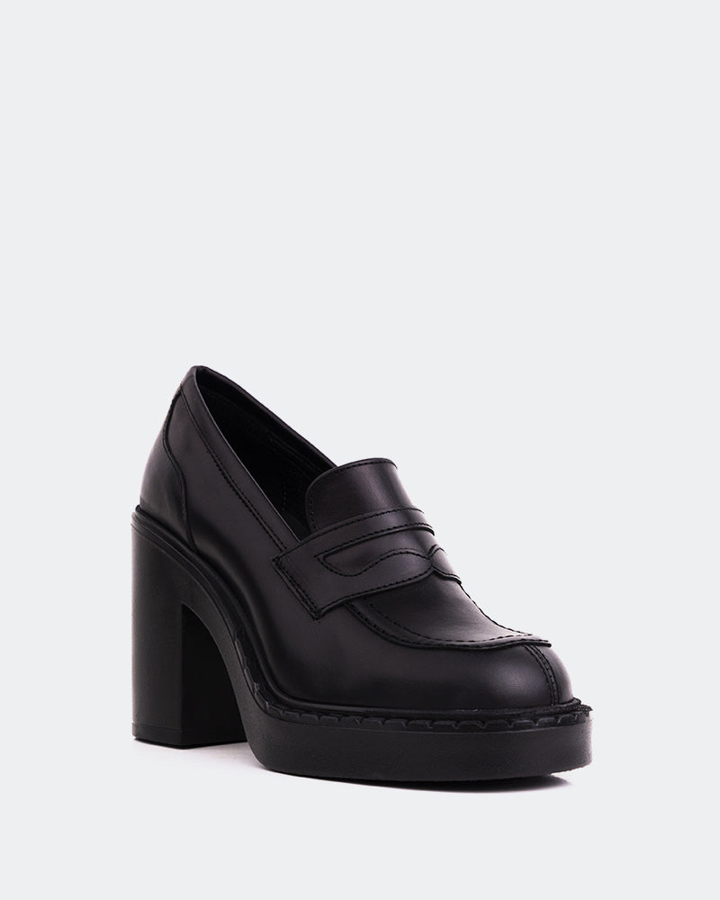 L'intervalle Allington Noir Cuir Noir