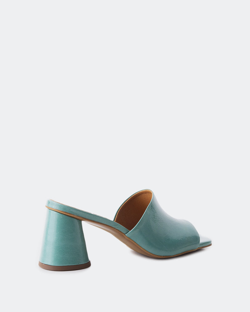 L'intervalle Alyki Cuir Turquoise Bleu