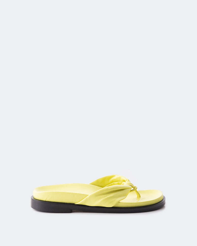 l'intervalle Aminta Jaune Cuir Jaune