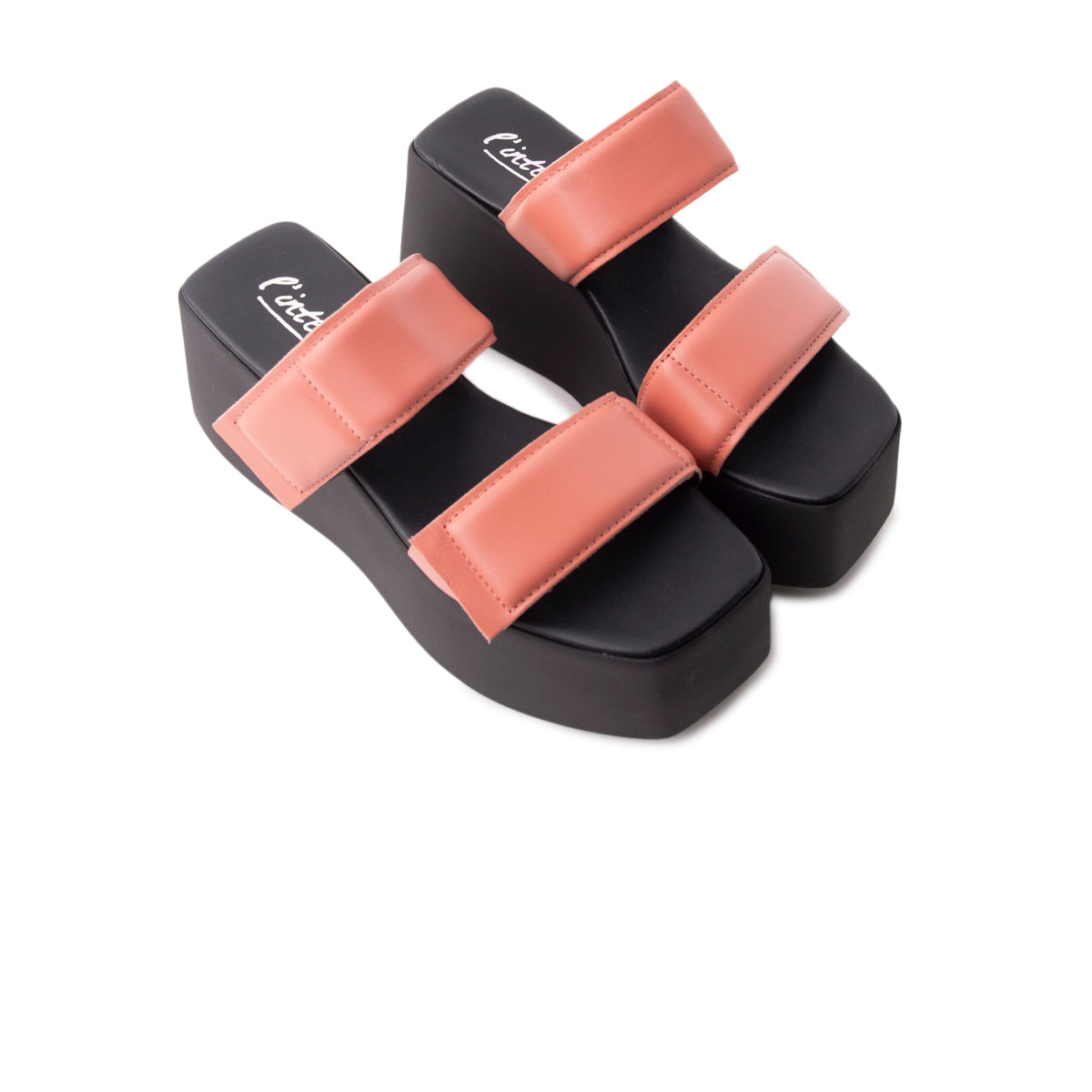 L'intervalle Amore Rose Cuir Rose