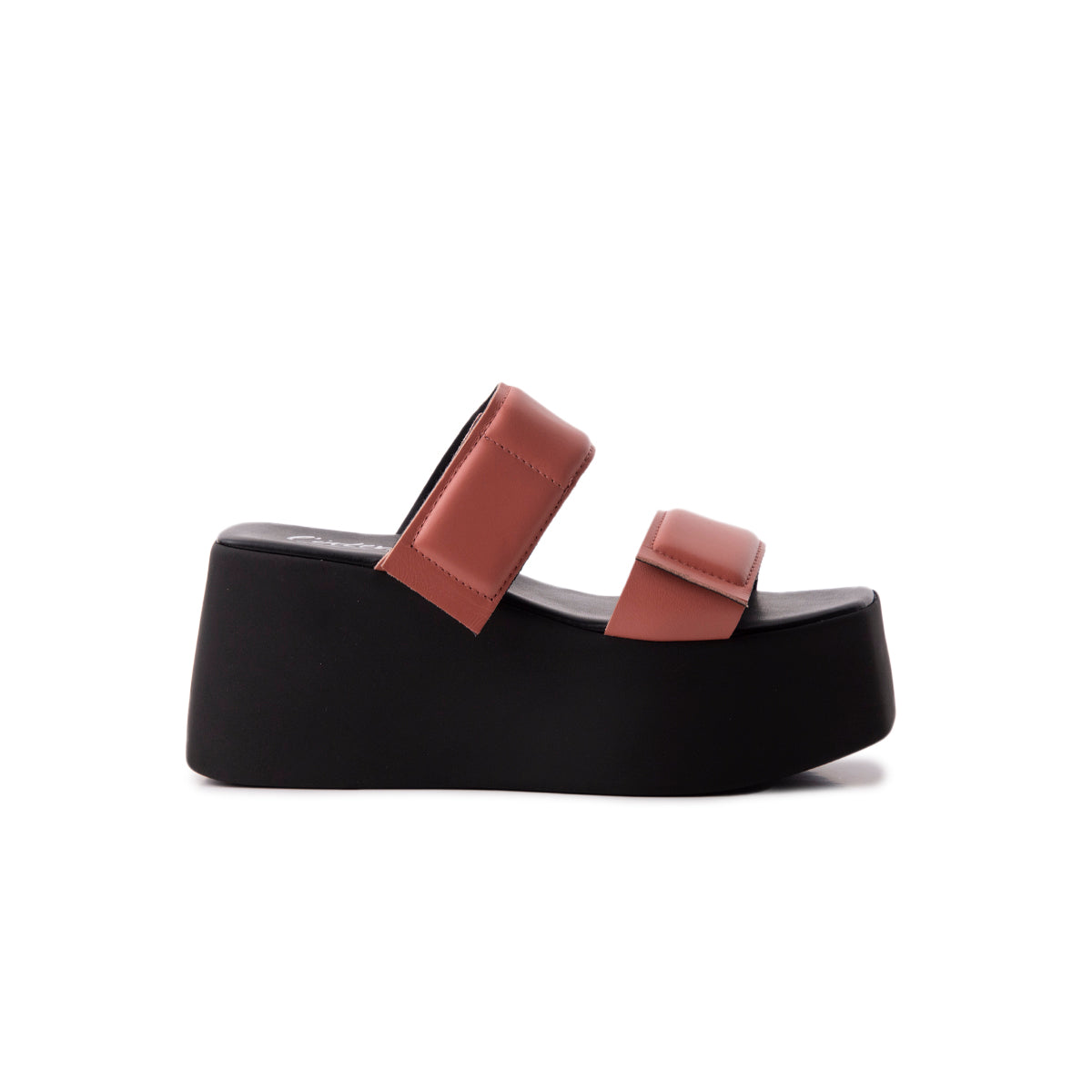 l'intervalle Amore Rose Cuir Rose