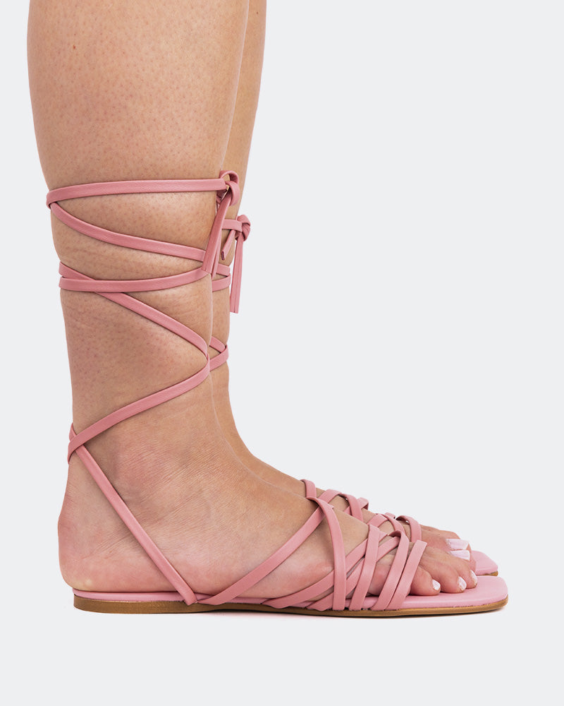 l'intervalle Aperol Rose Cuir Rose