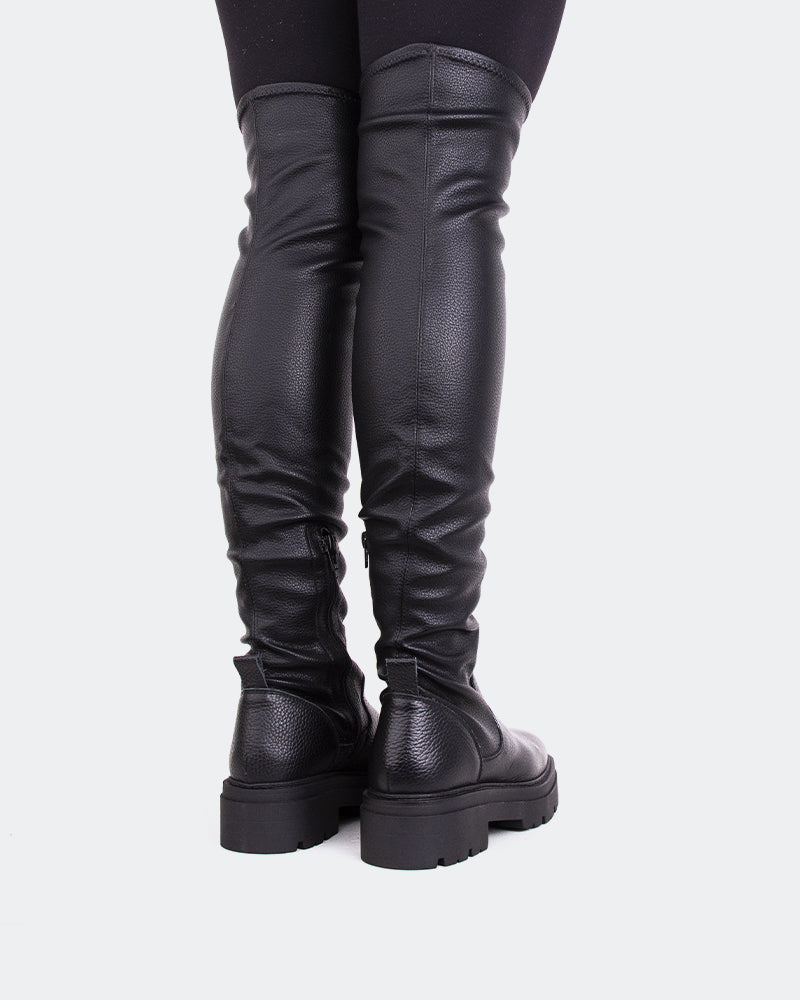 L'intervalle Apulia Noir Stretch Noir