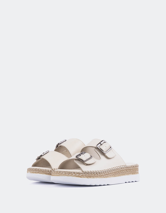 L'intervalle Arandel Cuir Sable Nu