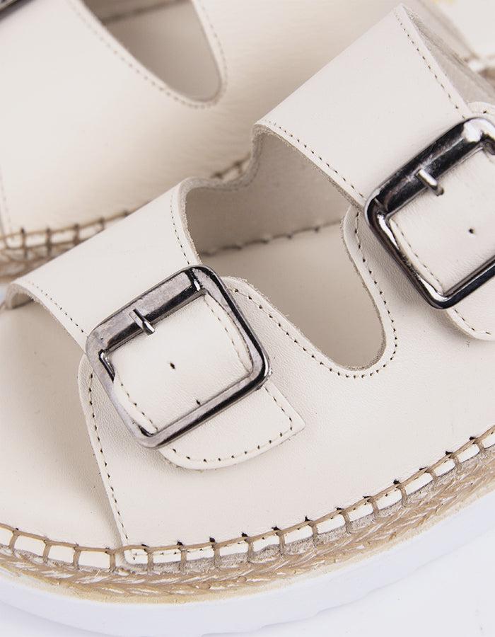 L'intervalle Arandel Cuir Sable Nu