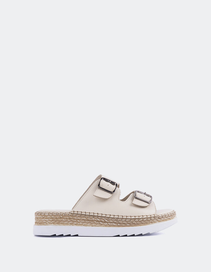 l'intervalle Arandel Cuir sable Nu