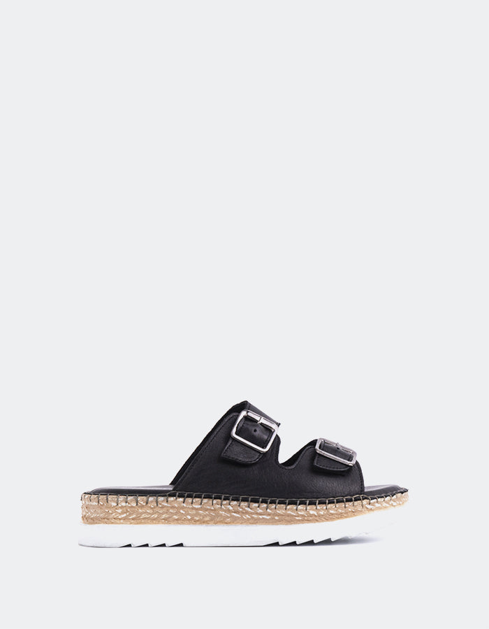 l'intervalle Arandel Noir Cuir Noir