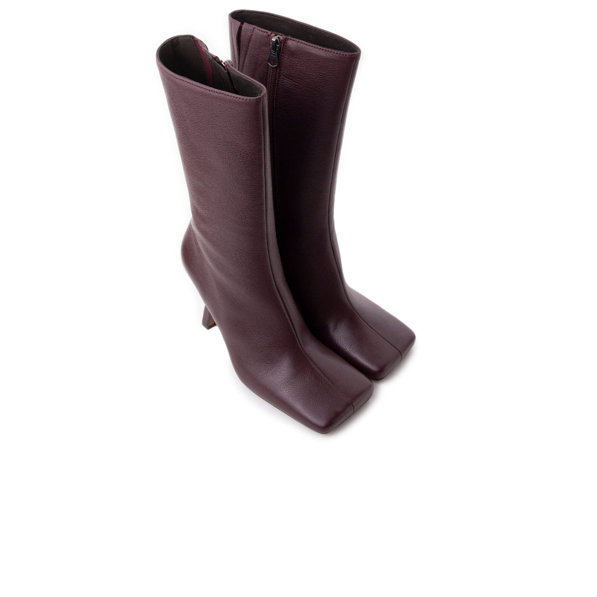 L'intervalle Argyle Bordeau Cuir Bordeaux