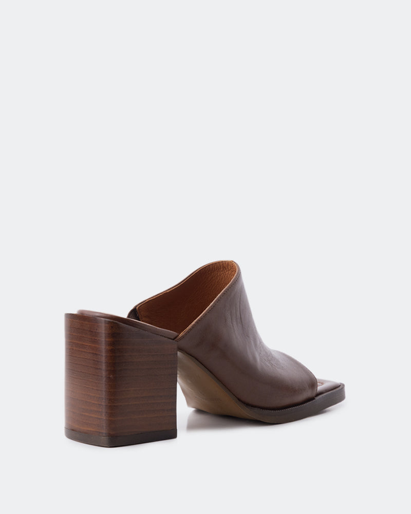 L'intervalle Arleth Cuir Marron Brun