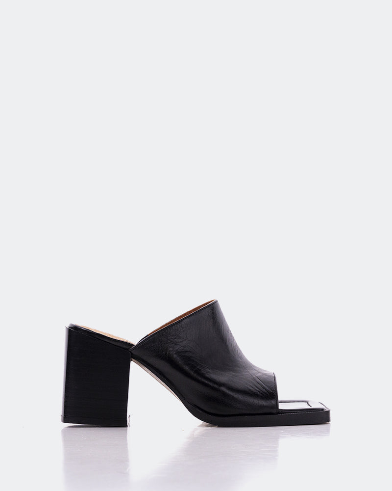 l'intervalle Arleth Noir Cuir Noir