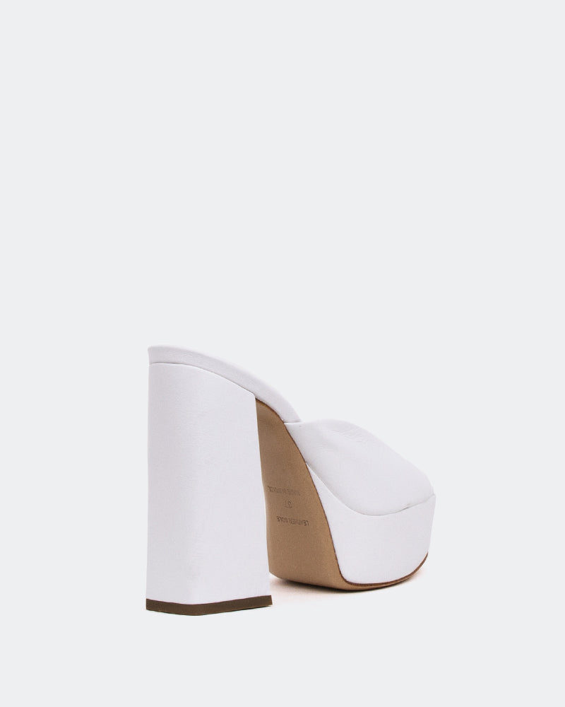 L'intervalle Asador Blanc Cuir/Cuir Blanc Blanc