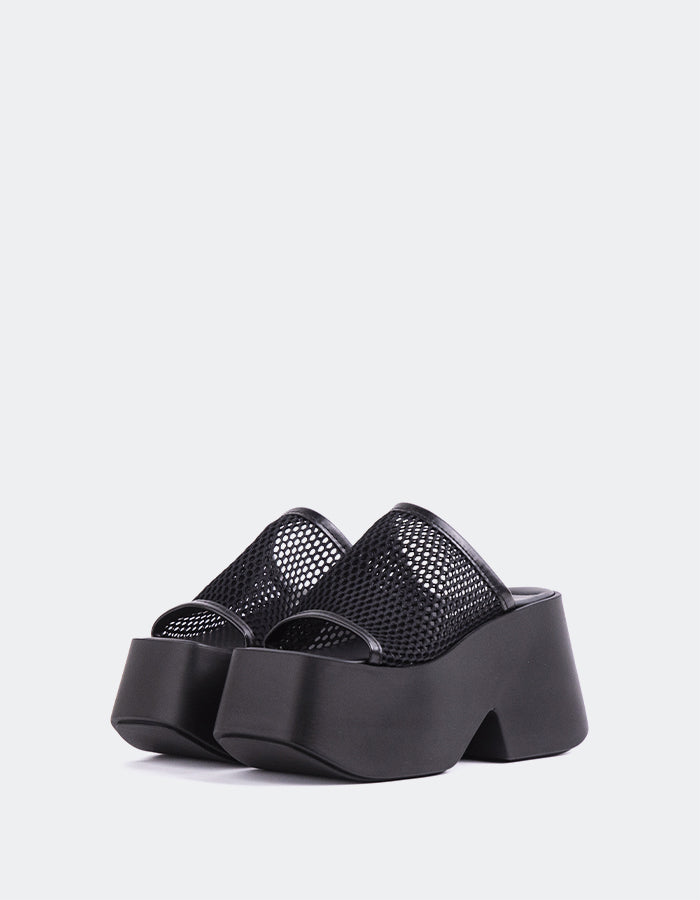 L'intervalle Authentique Noir Crochet Noir