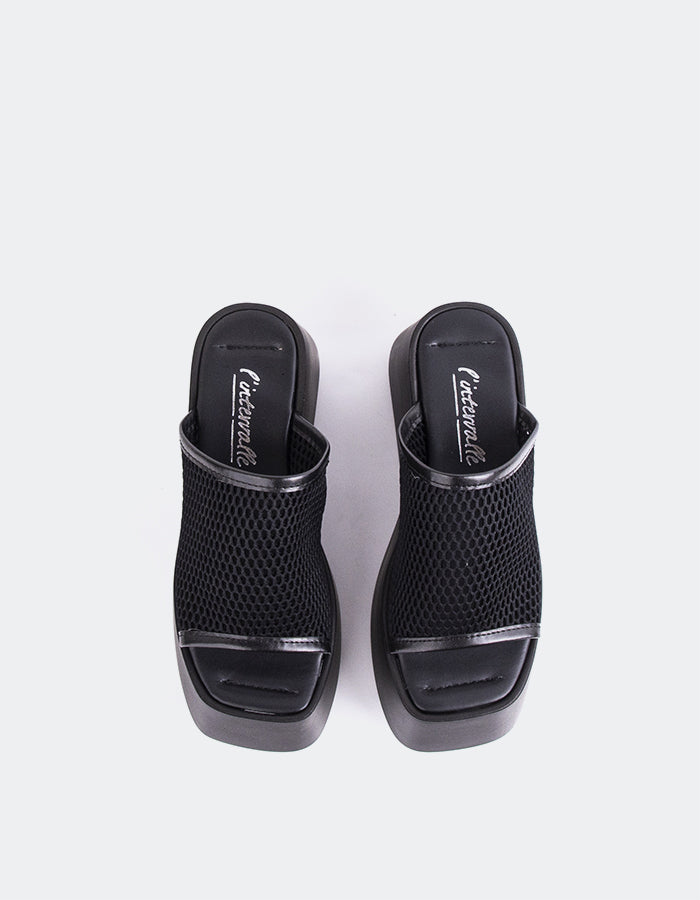 L'intervalle Authentique Noir Crochet Noir