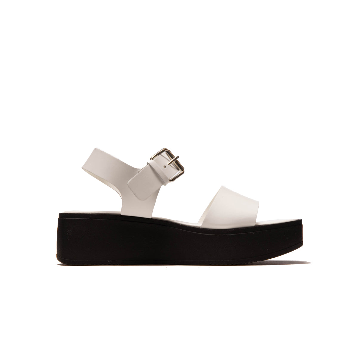 l'intervalle Avola Blanc Cuir Blanc