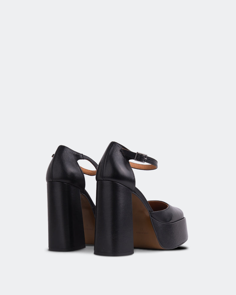 L'intervalle Azucar Noir Cuir Noir