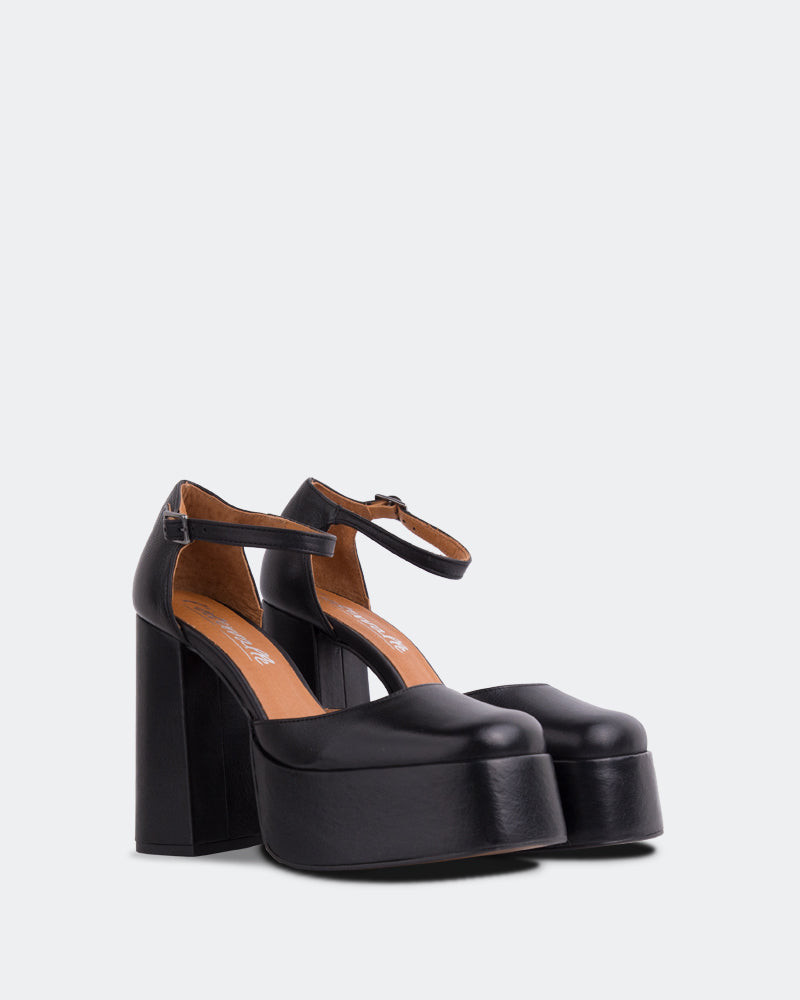 l'intervalle Azucar Noir Cuir Noir