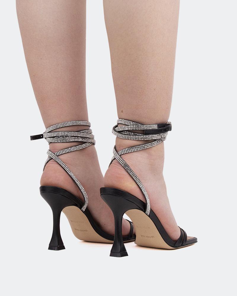 L'intervalle Balthazar Noir Cuir/Cuir Noir Noir