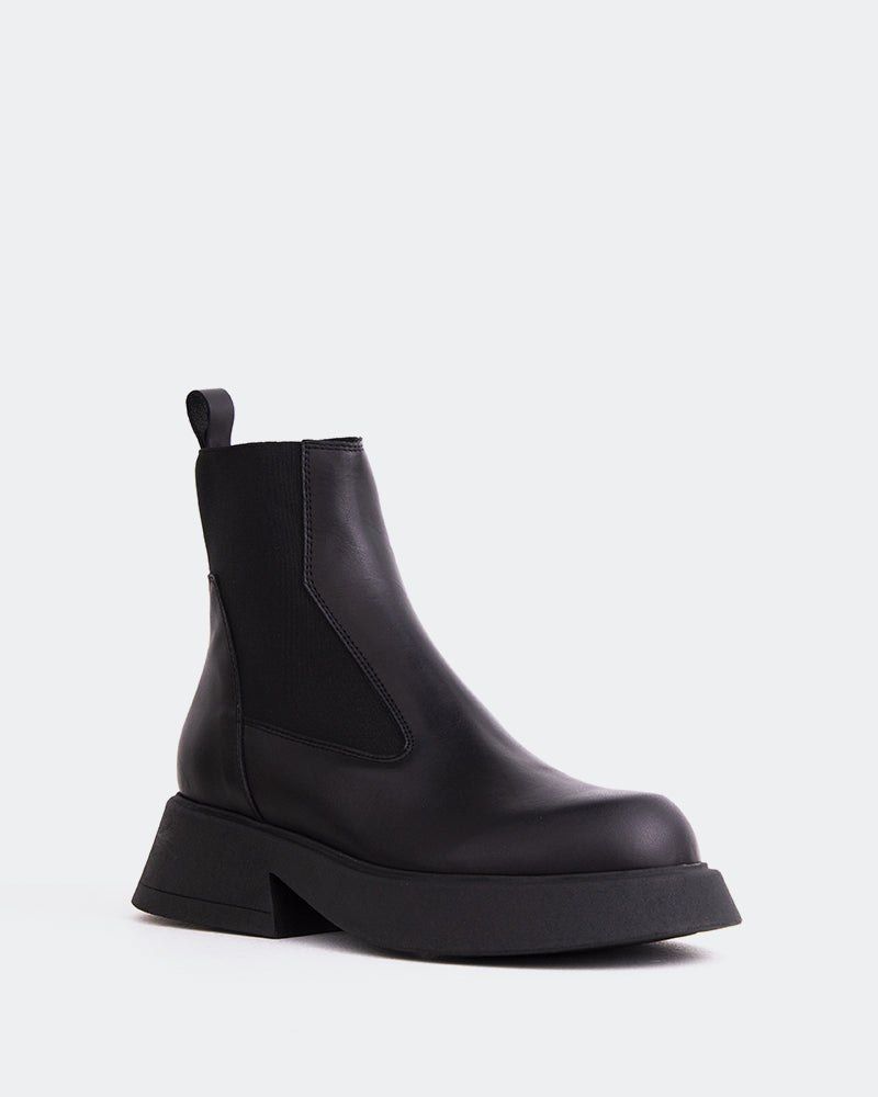 L'intervalle Balvin Noir Cuir Noir