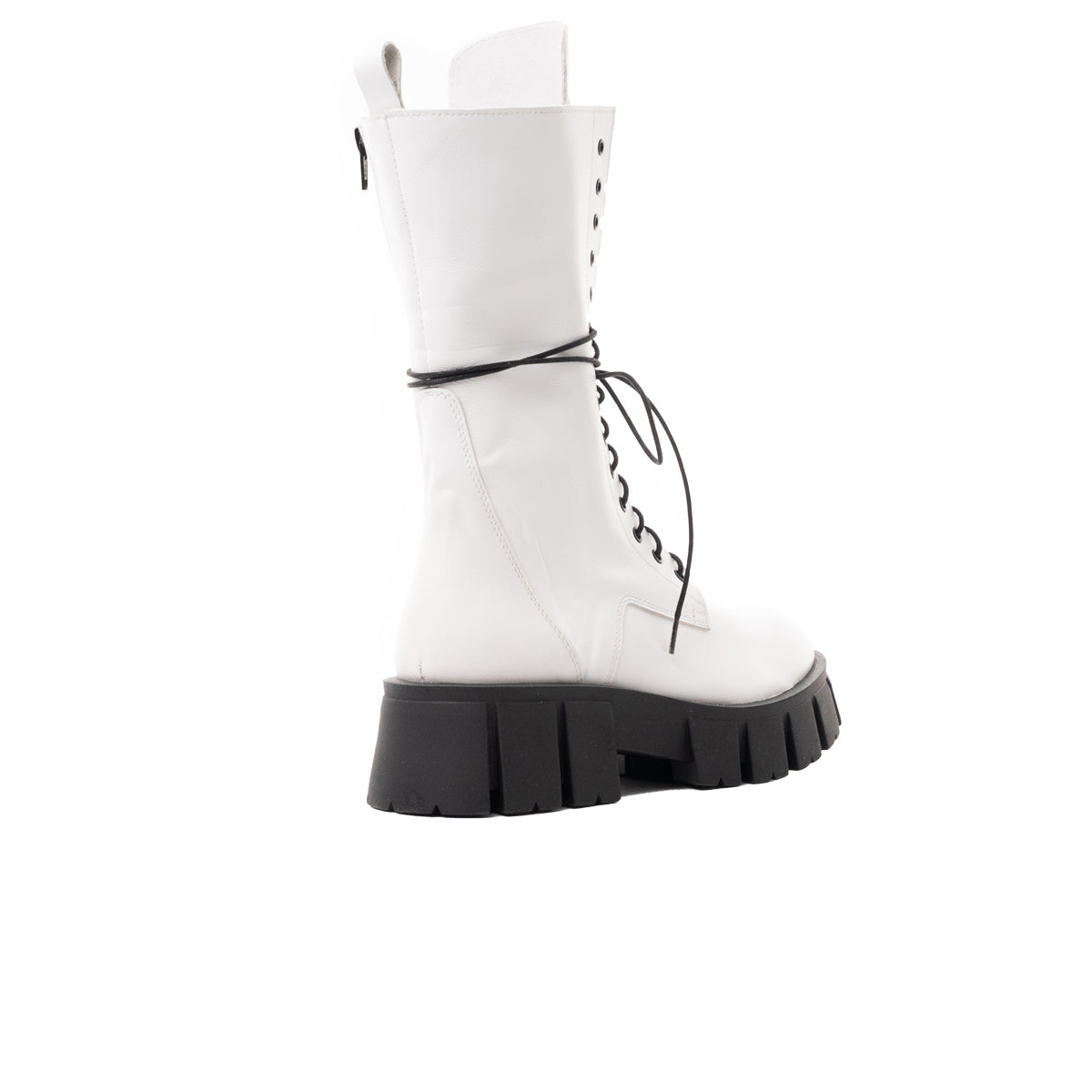L'intervalle Bangkok Blanc Cuir Blanc