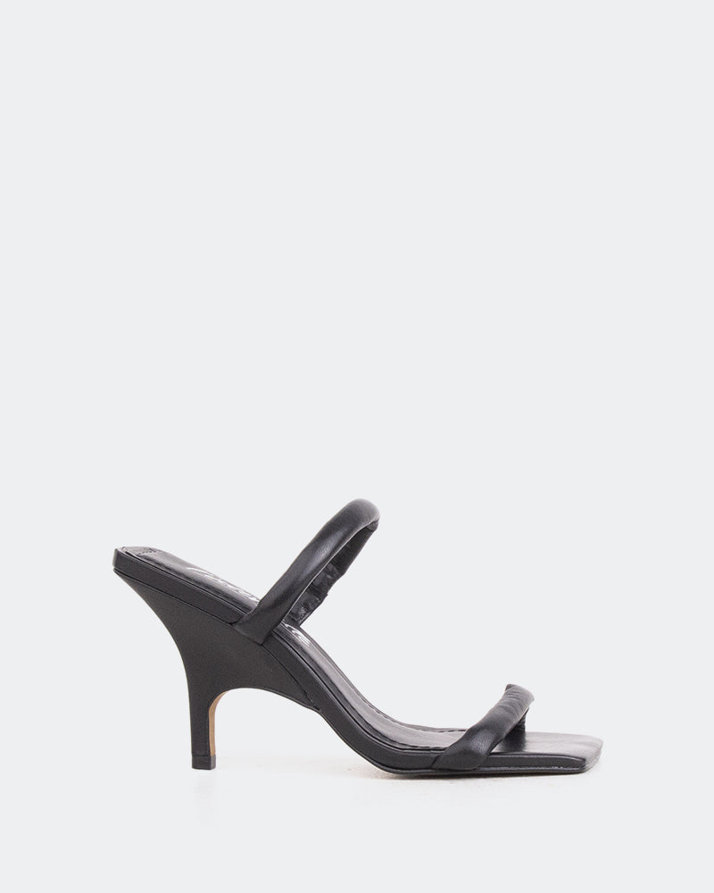 l'intervalle Barbuda Noir Cuir/Cuir Noir Noir