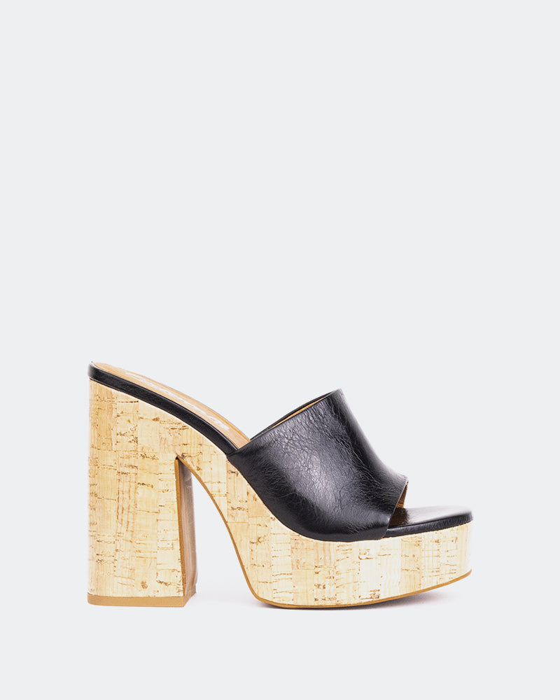 L'intervalle Barrel Noir Cuir Noir