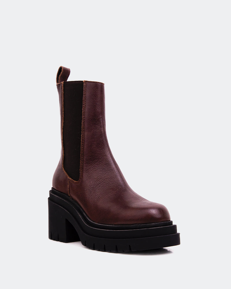 L'intervalle Bastille Brun Cuir Brun