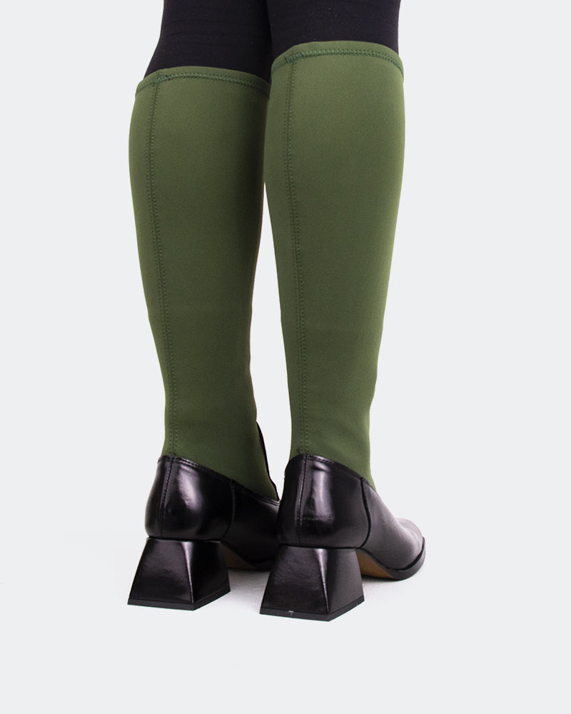 L'intervalle Bayeux Kaki En Tricot Extensible Vert