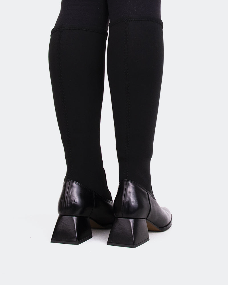 L'intervalle Bayeux Noir Tricot Stretch Noir