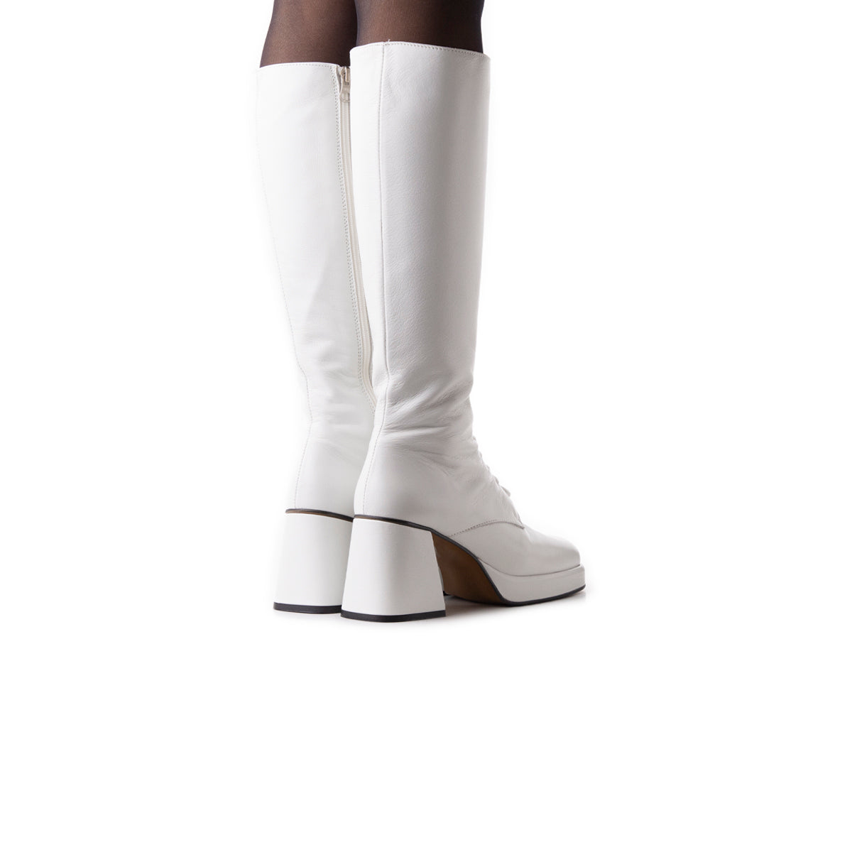 L'intervalle Bayonne Blanc Cuir Blanc