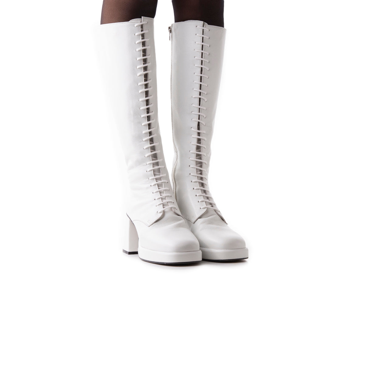 L'intervalle Bayonne Blanc Cuir Blanc