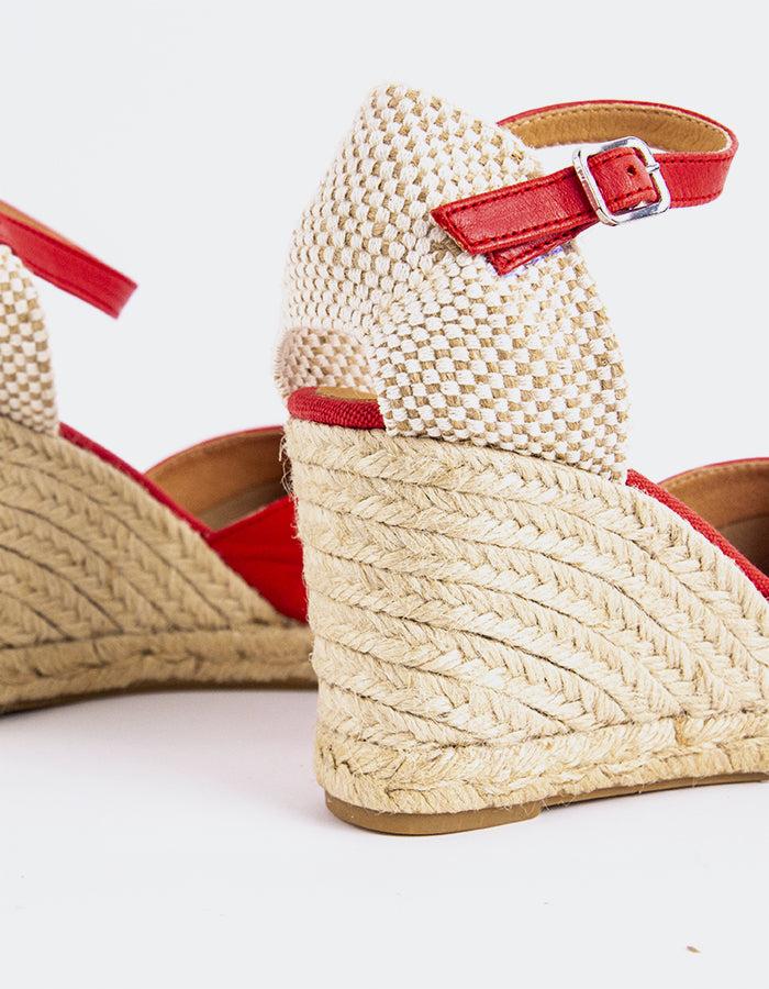 L'intervalle Beatrice Rouge Cuir Rouge