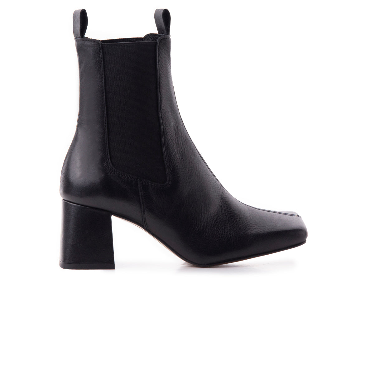 l'intervalle Belvedere Noir Cuir Noir
