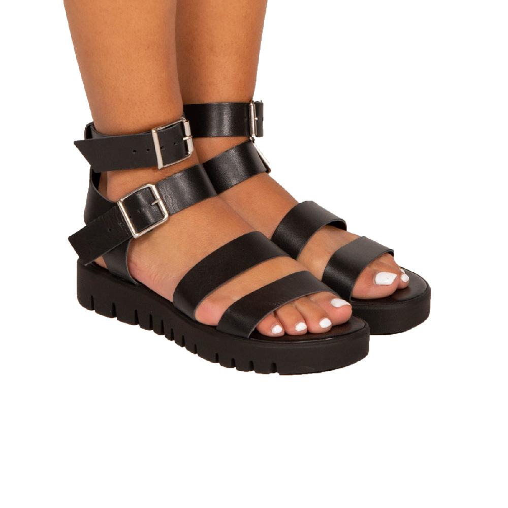 L'intervalle Bethel Noir Cuir Noir