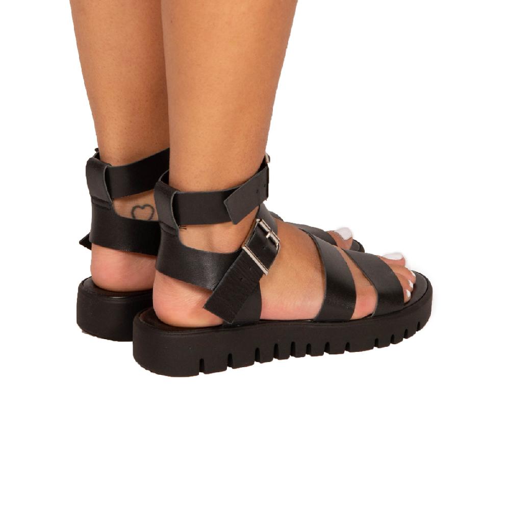 L'intervalle Bethel Noir Cuir Noir